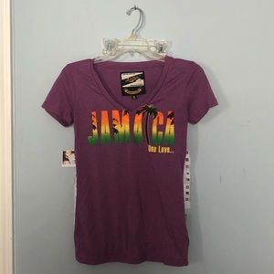 vintage purple jamaica shirt